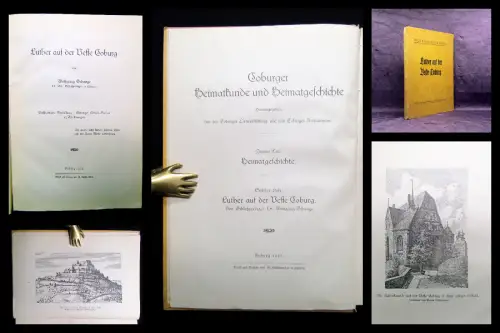 Schanze Luther auf der Veste Coburg 1927 Geschichtliche Darstellung