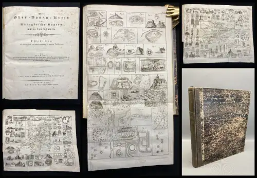 Raiser(Johann, Nepomuk) Der Ober- Donau- Kreis des Königreichs Bayern 3 Bde. in1