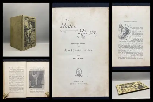 Hagen Die Nadelkünste Theoretischer Leitfaden der Kunsthandarbeiten 1897 Technik