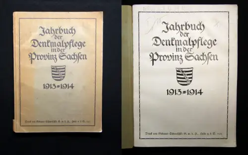 Jahrbuch der Denkmalpflege in der Provinz Sachsen 1913-1914, 1915 Baugeschichte