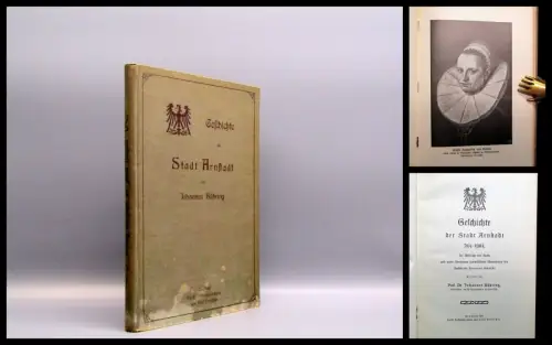 Bühring Geschichte der Stadt Arnstadt 704-1904 Im auftrage der Stadt 1904