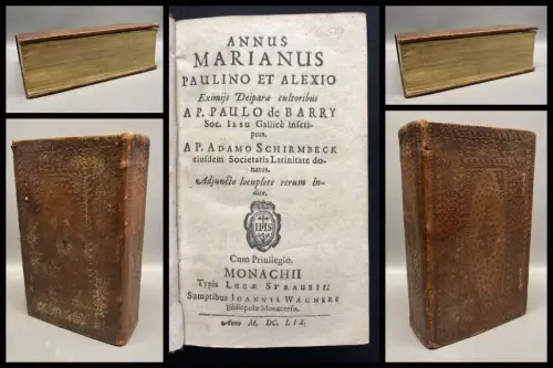 Barry, Schirmbeck Annus Marianus Paulino et Alexio Eximijis Deipare 1659
