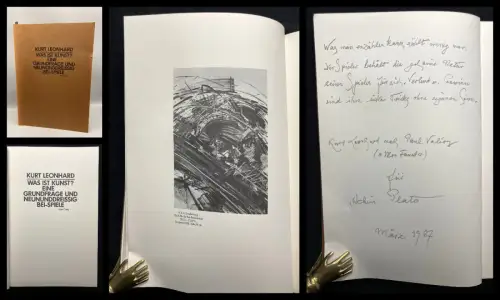 Leonhard Kurt Was ist Kunst? Eine Grundfrage u. Neununddreissig Beispiele 1980
