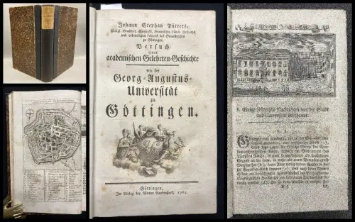 Püttner Gelehrten- Geschichte von der Georg- Augustus- Universität zu Göttingen