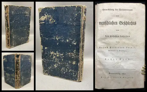 Lueder Entwicklungen und Veränderungen des menschlichen Geschlechts 1.Bd(alles)