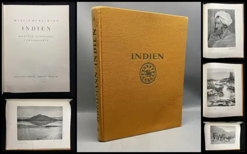 Hürlimann, Martin Indien. Baukunst, Landschaft und Volksleben. Orbis Terrarum