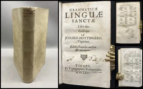 Hottinger, Johann Heinrich Grammaticae Linguae Sanctae Libri Duo, 2. Teil