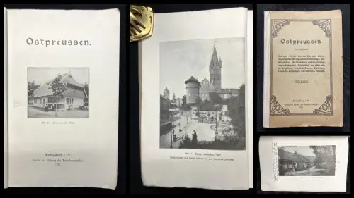 Ostpreussen. Geologie, Klima, Von der Tierwelt.Geschichtliches. sehr selten 1911