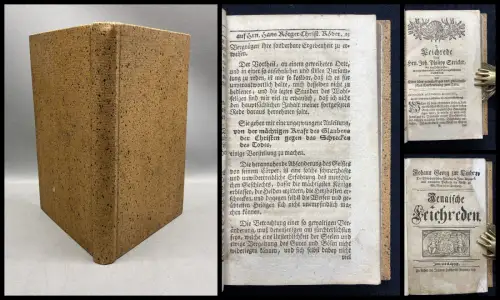 Linden, zur Georg Johann Jenaische Leichreden 1735 Bestattung Abschied Trauer