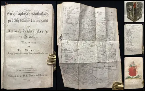 Heinze T. Geographische Übersicht des Löwenbergischen Kreises in Schlesien 1825
