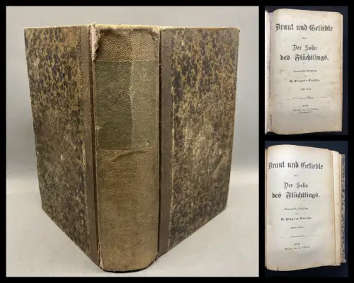 Flygare Braut und Geliebte oder: Der Sohn des Flüchtlings 2 Bde. in 1 um 1875