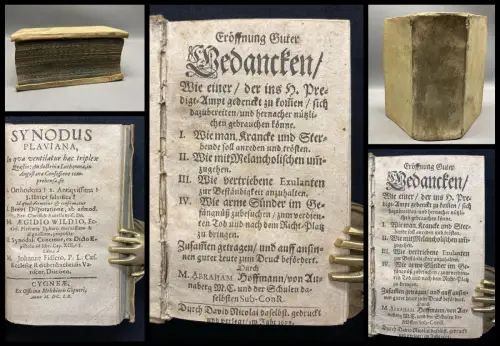 Hoffmann Eröffnung guter Bedanckden/ wie einer/ 3 Werke in 1, 1623