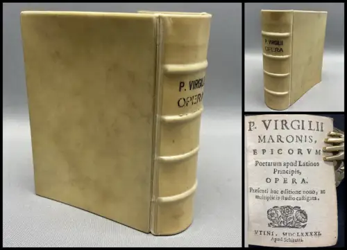 P.Virgilii Maronis, Epicorum. Poetarum apud Latinos Principis, Opera. Praefenti