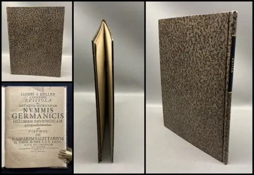 Lubecensis Epistola De Antiquis Qibusdam Nummis Germanicis Historiam 1678