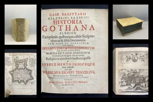 Sagittarius, Caspar Historici Saxonici Historia Gothana Plenior Exoptimis quibus