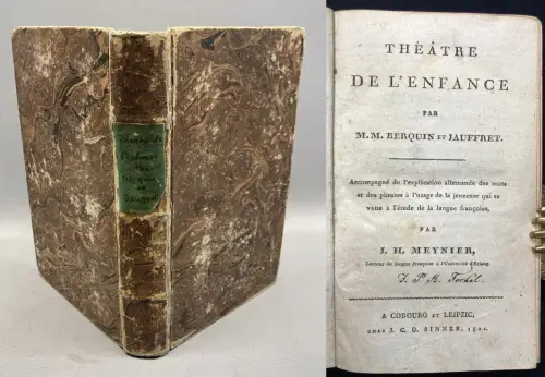 Berquin Theatre De L`Enfance. Accompagne de l`explication allemande des mots...