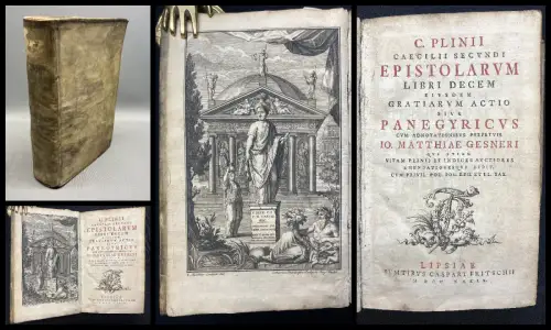 C. Plinii Caecilii Secundi Epistolarum Libri Decem Eiusdem Gratiarum Actio Sive