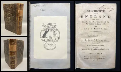 Hume, David Geschichte von England von dem Einfalle des Julius Caesar