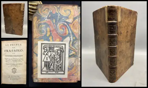 Sarpi, Paolo Le Prince De Fra- Paolo OU Conseils Politiques. Adressez a la Noble