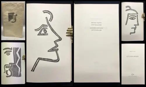 Gothein Werner, Goetz Bruno Götterbilder und Götterlieder signiert nummeriert