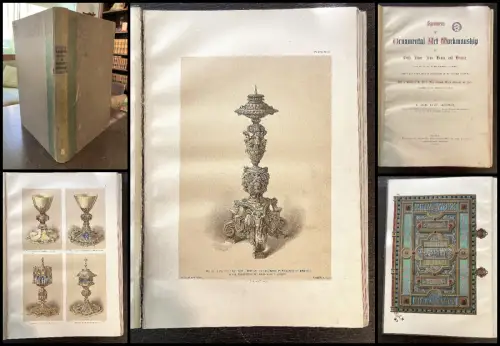 Sperimens of Ornamental of Workmanship in Gold. Silver. Iron. Brass and Bronze