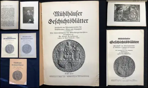 Brinkmann, Ernst, Dr. Mühlhäuser Geschichtsblätter Jahrgänge 1932- 1937