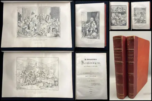 Lichtenberg, C. G., Kottenkamp, Franz Dr. William Hogarth`s Zeichnungen. 2 Bde.