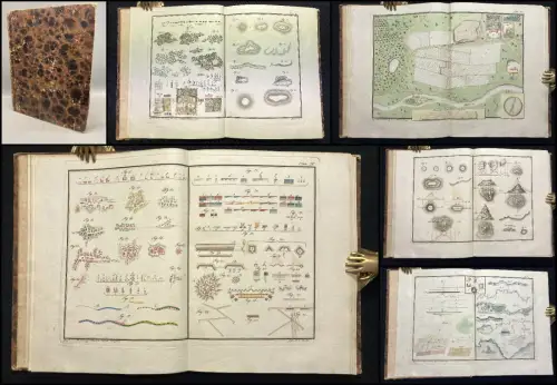 Anweisung Situationsplane zu zeichnen und illuminieren und einer Abh.-Tafelband