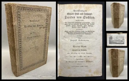Vollständiges Staats-Post- und Zeitungs-Lexikon von Sachsen 4.Bd. 1817