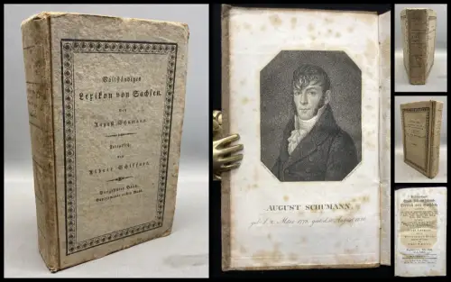 Vollständiges Staats-Post- und Zeitungs-Lexikon von Sachsen 14.Bd. apart 1827