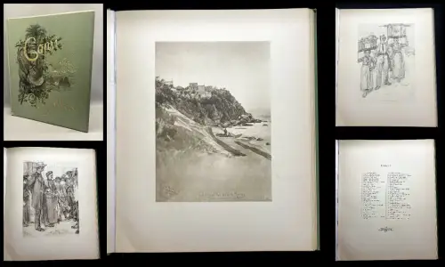 Allers, Christian Wilhelm von Capri Erstausgabe 1892 illustriert
