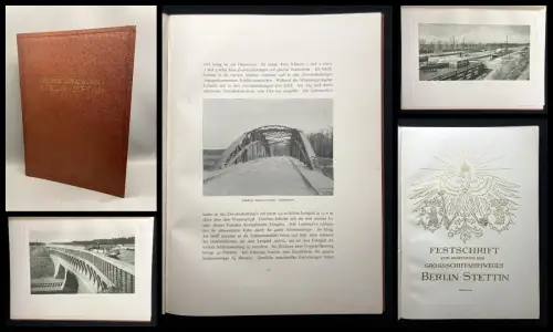 Sittenverlag Festschrift zur Eröffnung des Grossschiffahrtweges Berlin- Stettin