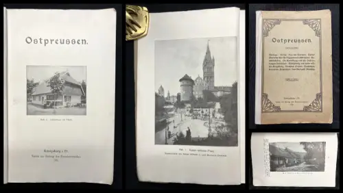 Ostpreussen. Geologie, Klima, Von der Tierwelt.Geschichtliches. sehr selten 1911