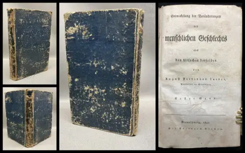 Lueder Entwicklungen und Veränderungen des menschlichen Geschlechts 1.Bd(alles)