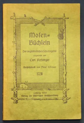 Forberger Mosen - Büchlein 1914 Geschichte Landeskunde Geografie Vogtland sf