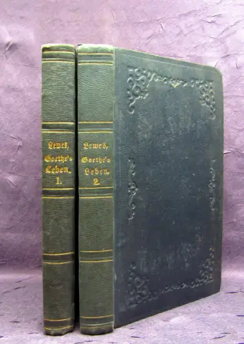 Lewes Goethes Leben und Schriften 2 Bde 1857 Geschichte Gesellschaft mb