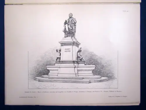 Eisenlohr/ Weigle Architektonische Rundschau 9. Jhg Lieferung 7 1893 Kunst sf