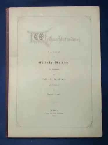 Molitor Weihnachtsträume Ein Festspiel Mit Holzschnitten 1867 Belletristik js
