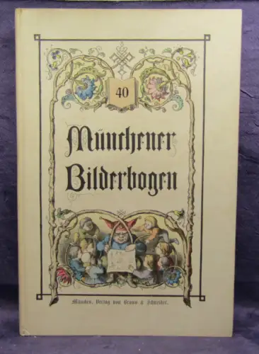 Münchener Bilderbogen 40. Band Nr. 937-960 um 1900 Geschichte Belletristik sf
