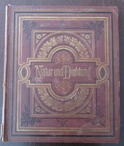 Natur und Dichtung Deutsche Lieder o.J.um 2880 15 Holzschnitte Kunst Kultur js