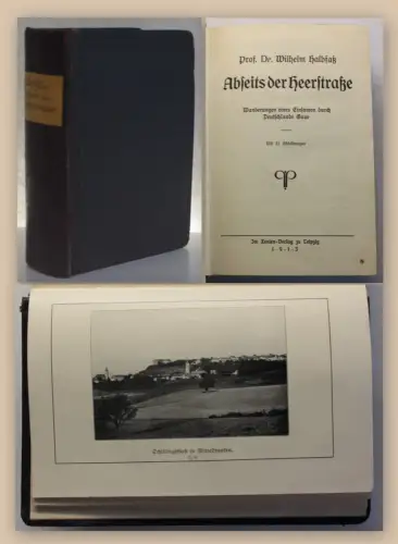 Halbfaß Abseits der Heerstraße 1913 Landeskunde Wanderung Deutschland xy