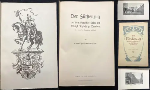 Hausen, von Clemens Freiherrn Der Fürstenzug auf dem Sgraffito- Fries am Königl.