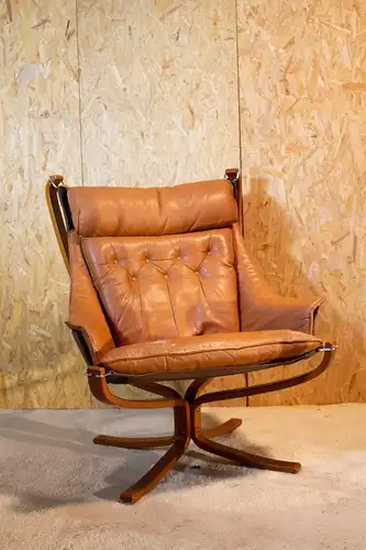 FALCON CHAIR 70er Jahre Designsessel von Sigurd Ressel