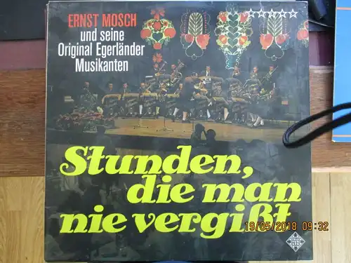 LP von ERNST Mosch und seine Original Egerländer Musikaten