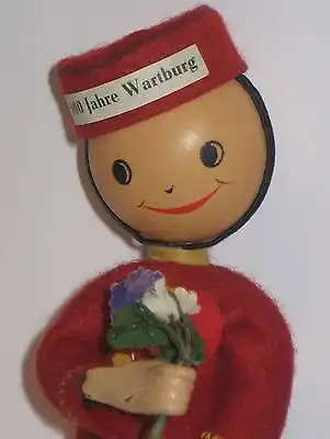 DDR Werbefigur 900 Jahre Warturg ca. 16cm von ca. 1967