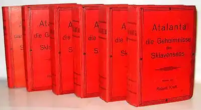 ROBERT KRAFT Atalanta   6 Bände   Gebundene Ausgaben ca. von 1920  Bücher BS14