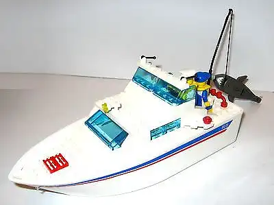 LEGO 4011 Kajütboot Figuren  Bausteine  Anleitung / WR7