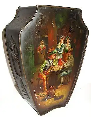 HUNTLEY  & PALMERS LTD   Blech Deckel  Vase  ohne Deckel England - ca.21cm (K28)