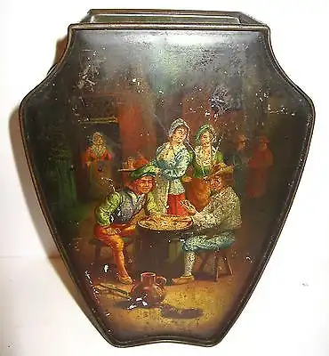 HUNTLEY  & PALMERS LTD   Blech Deckel  Vase  ohne Deckel England - ca.21cm (K28)