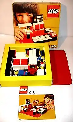 LEGO 264 + 265 + 266 Set ´s  Kinderzimmer  Wohnzimmer  mit OVP (WRX)